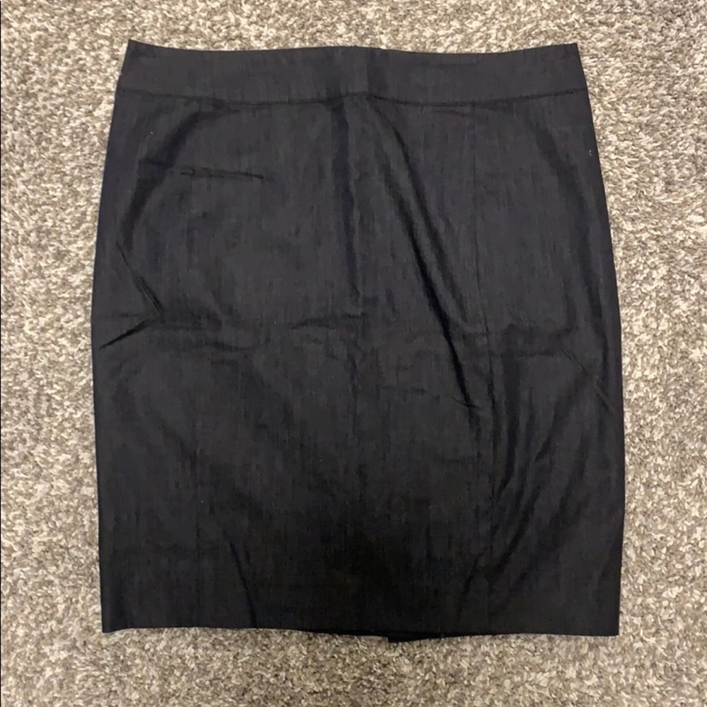 Denim Pencil Skirt